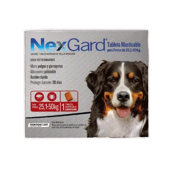 nexgard de 25 a 50