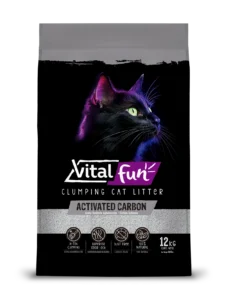 Arena Aglomerante Vital Fun carbon activado