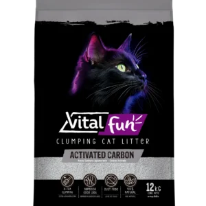 Arena Aglomerante Vital Fun carbon activado